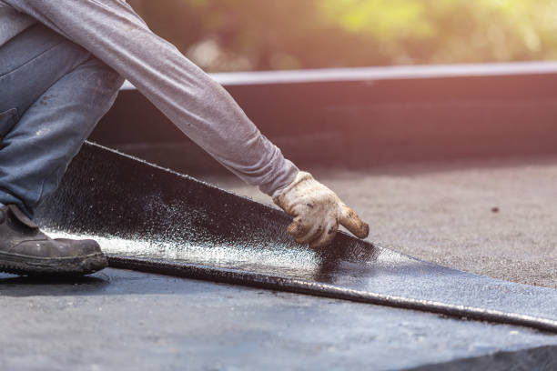 Professional Interior Drainage System technician working in Marriottsville, MD
